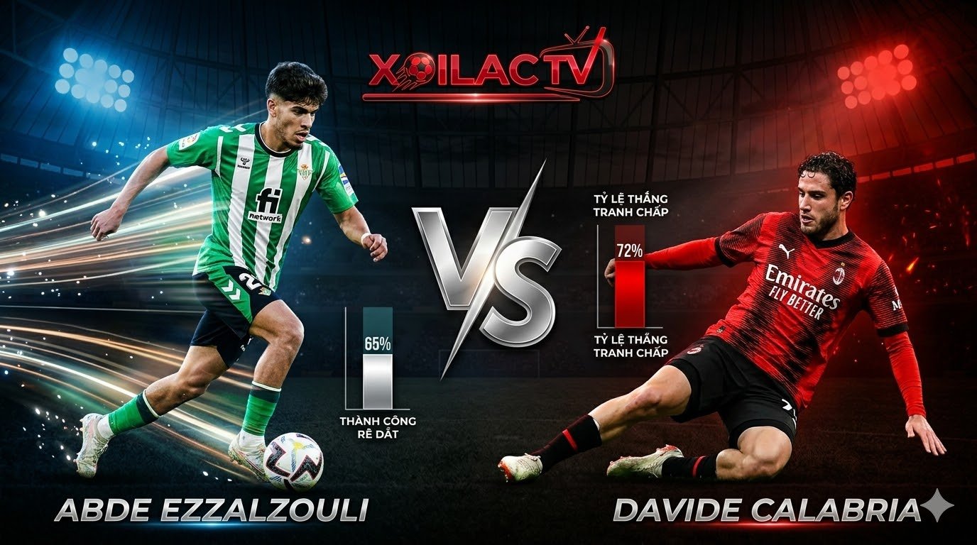 Điểm nóng đối đầu Abde Ezzalzouli vs Davide Calabria trận lượt về Betis vs Panathinaikos